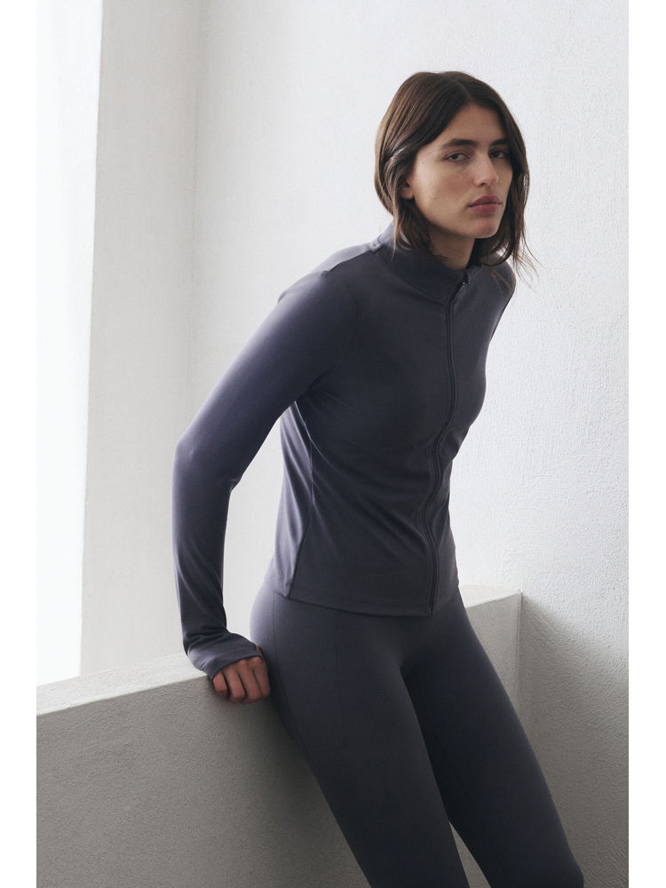 h&m move H&M Zip-Through Sports Jacket With Softmove-picture-18
