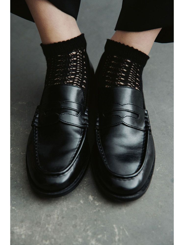 H&M Women Black Loafers-picture-40