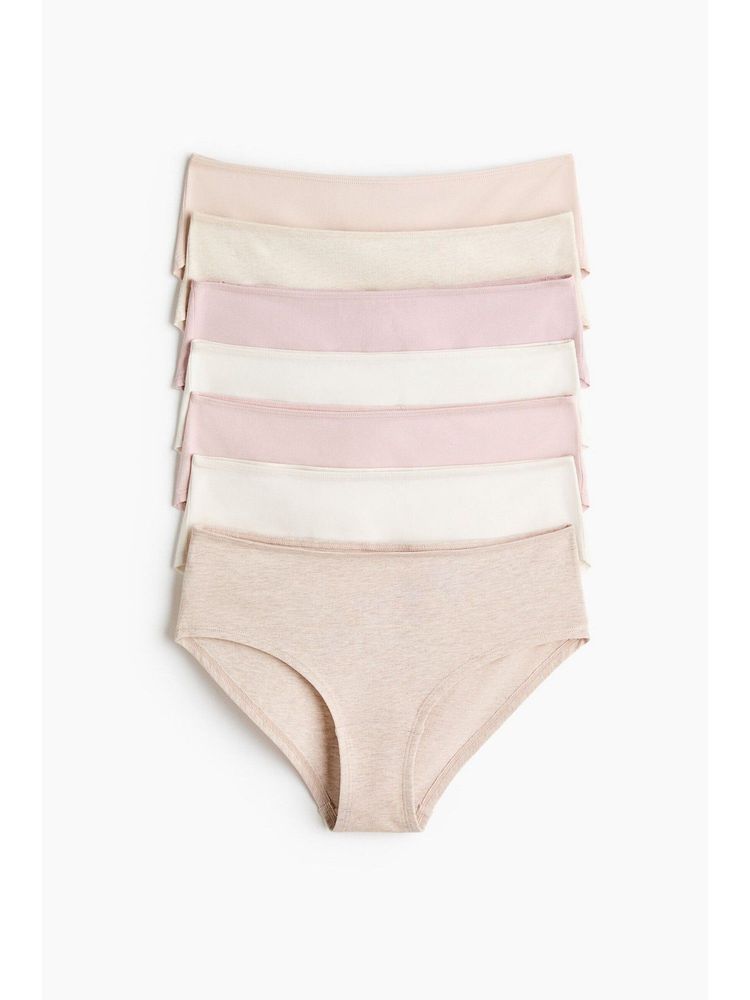 H&M Women Beige 7-Pack Hipster Briefs-picture-21
