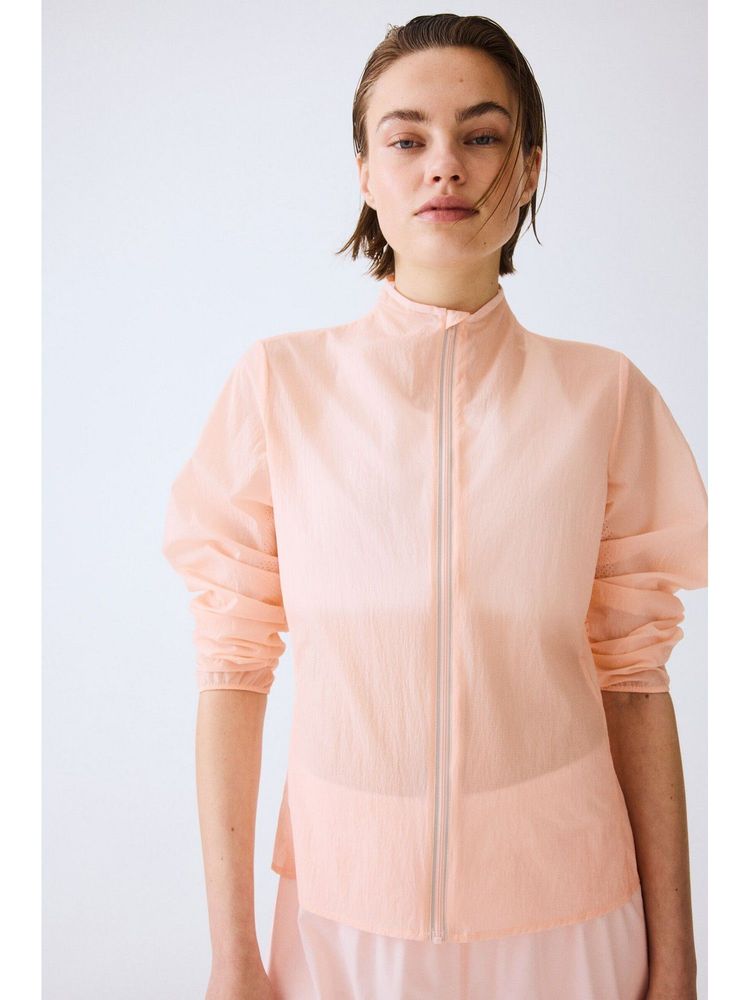 H&M MOVE Women Pink Lightweight running jacket with DryMove-picture-21
