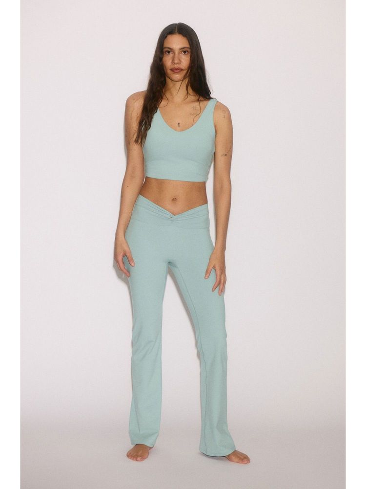 h&m move H&M Women Turquoise Twist-detail vest top with SoftMove-picture-24