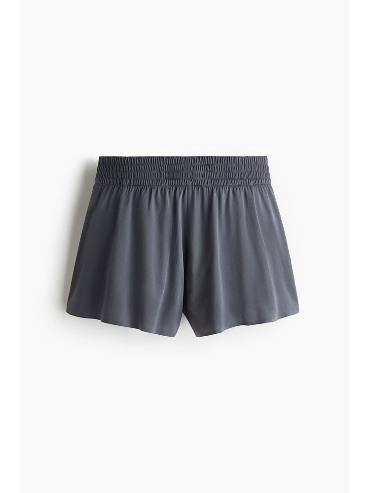 h&m move H&M Women Grey Double-layered sports shorts-picture-19