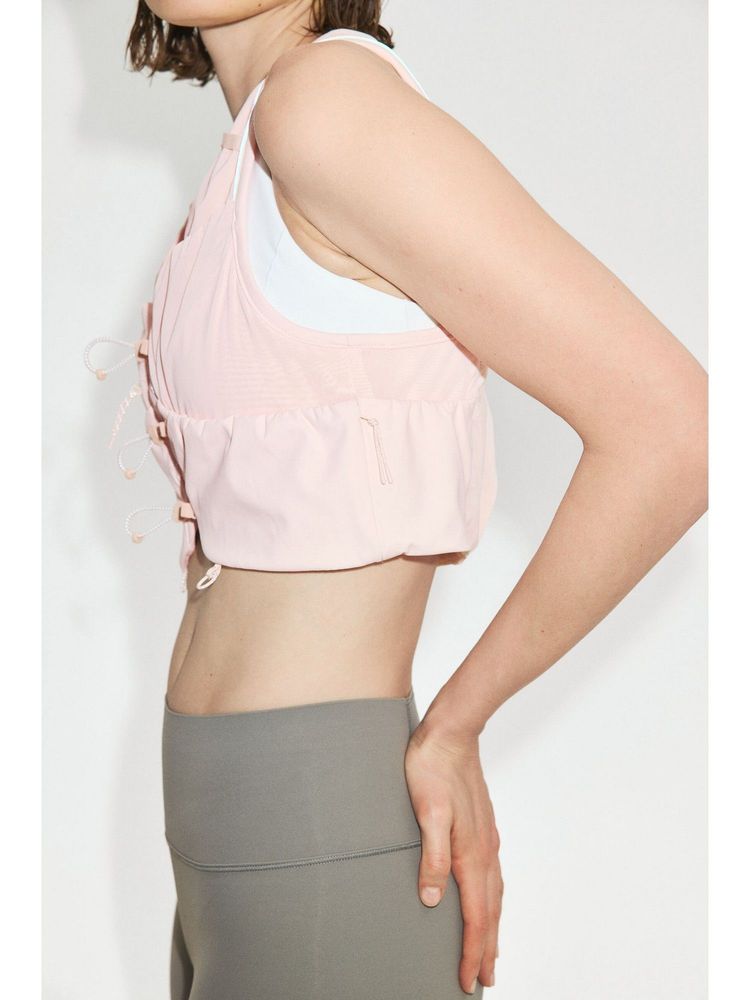H&M MOVE Women Pink Lightweight running vest-picture-14