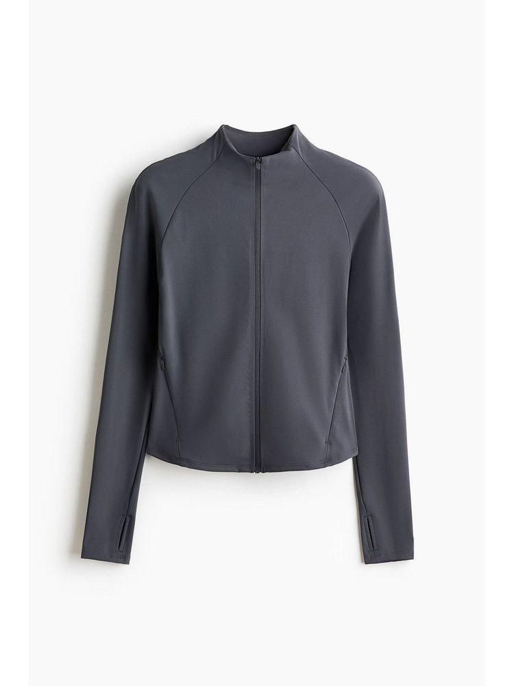 h&m move H&M Women Grey SculptMove Sports jacket-picture-10