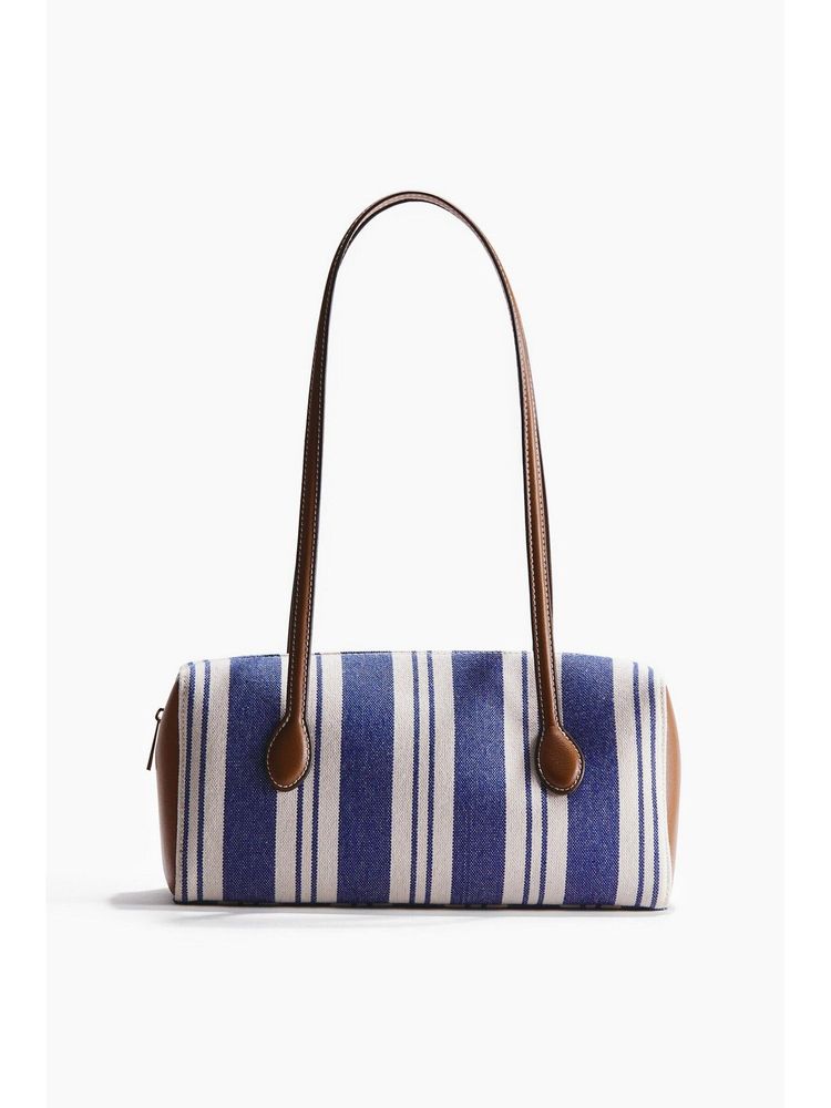 H&M Women Blue Rectangular canvas shoulder bag-image-38