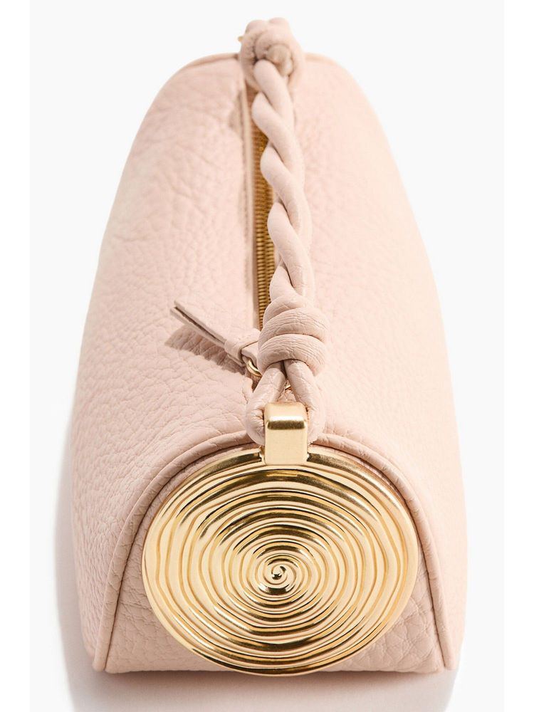 H&M Women Pink Metal-detail handbag-picture-24
