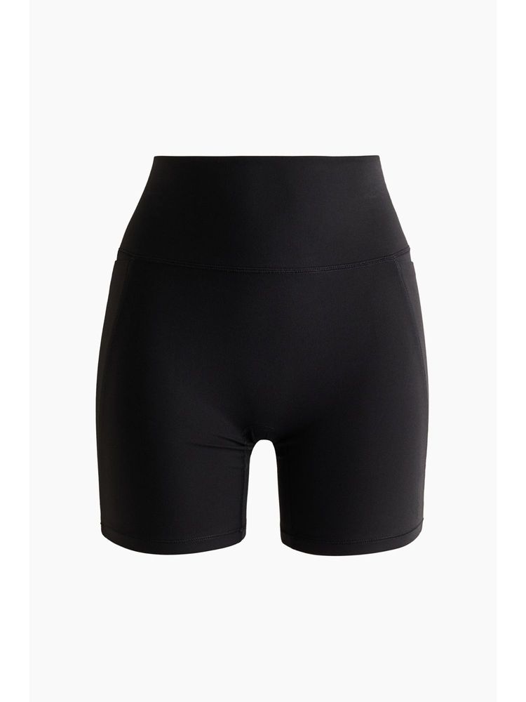 H&M MOVE Women Black Sports Cycling Shorts With Softmove-picture-19
