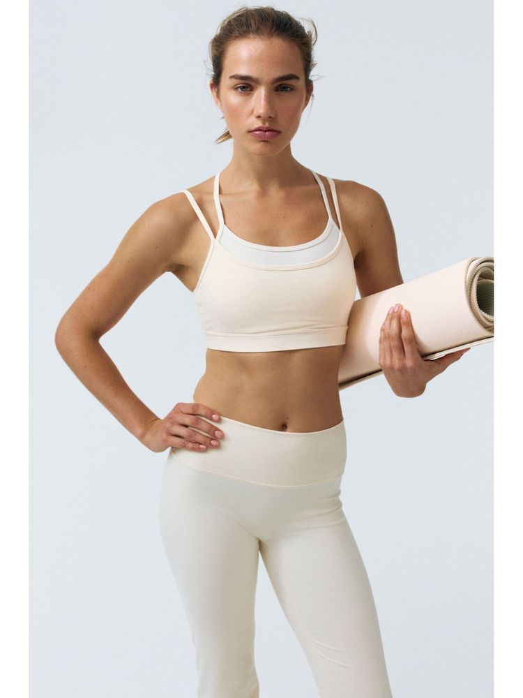 H&M MOVE Women Yellow Sports Bra With Softmove-picture-23