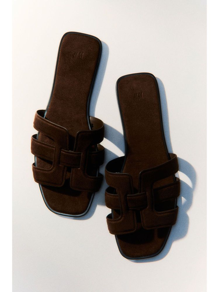 H&M Women Brown Flats-image-41