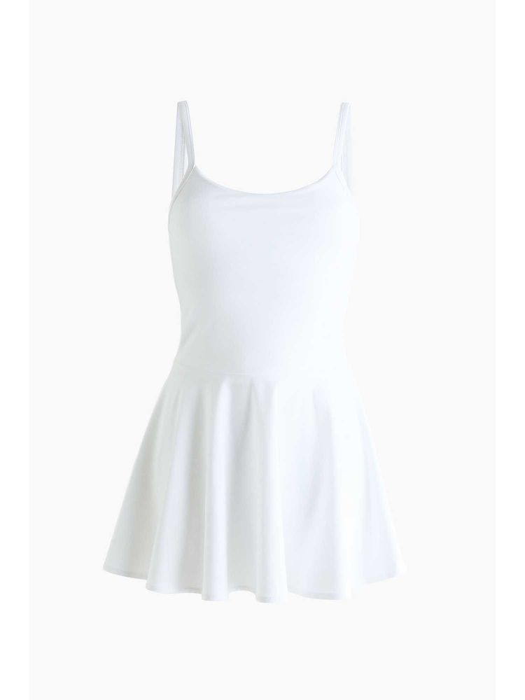 H&M MOVE Women White Tennis Dress With Softmove-picture-10