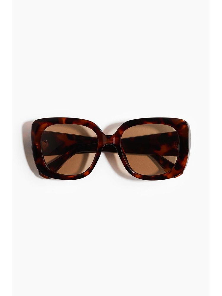 H&M Women Brown Square Sunglasses (One Size)-image-28