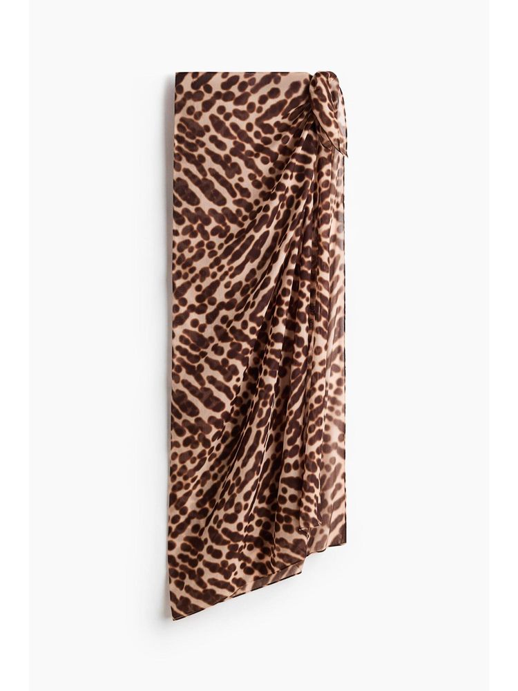 H&M Women Beige Sarong (One Size)-image-2