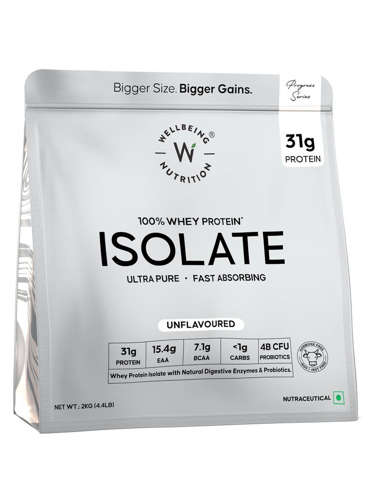Wellbeing Nutrition Whey Protein Isolate - Unflavoured