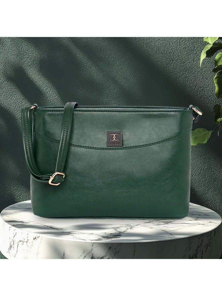 ESBEDA Green Solid Pu Slingbag-picture-30