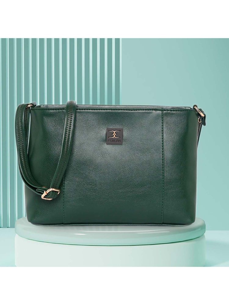ESBEDA Green Solid Pu Slingbag-picture-11