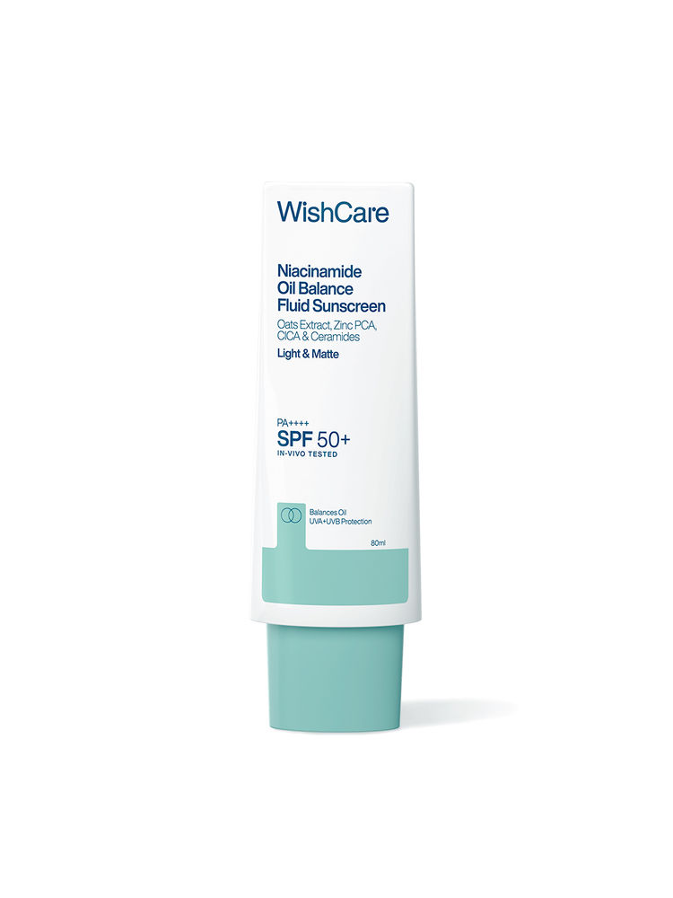 Wishcare Niacinamide Oil Balance Fluid Sunscreen SPF 50 PA++++-picture-20