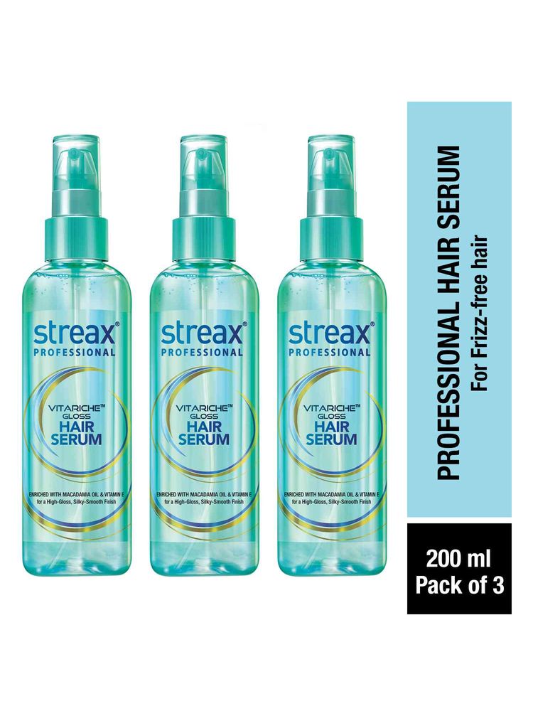 Streax Professional Vitariche Gloss Hair Serum