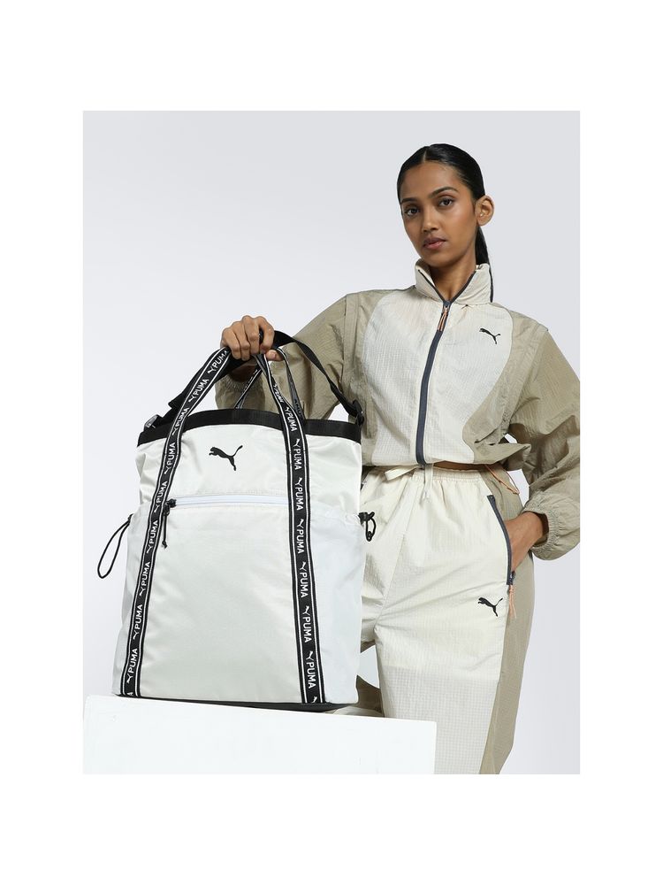Puma Womens Light Grey Oversized Tote Bag