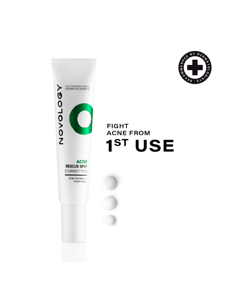 Novology Acne Spot Corrector For Active Acne, Pimples And Whiteheads