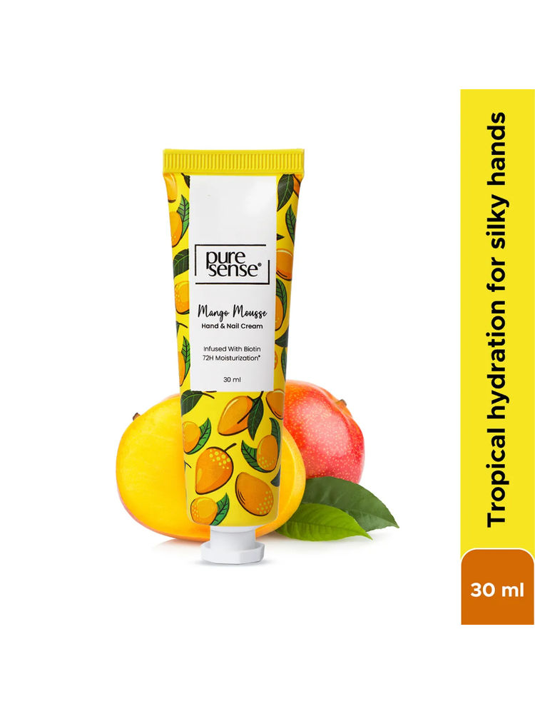 PureSense Mango Mousse Non Sticky Hand And Nail Biotin Cream-picture-17