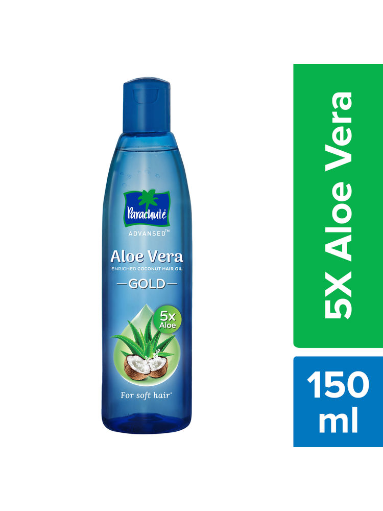 Parachute Advansed 5X Aloe Vera Enriched Coconut Hair Oil GOLD, Makes hair Sooperr soft-image-35