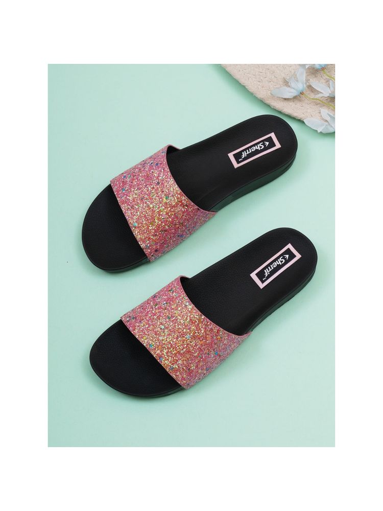 Sherrif Shoes Women's Pink Color Flip-flops-picture-22