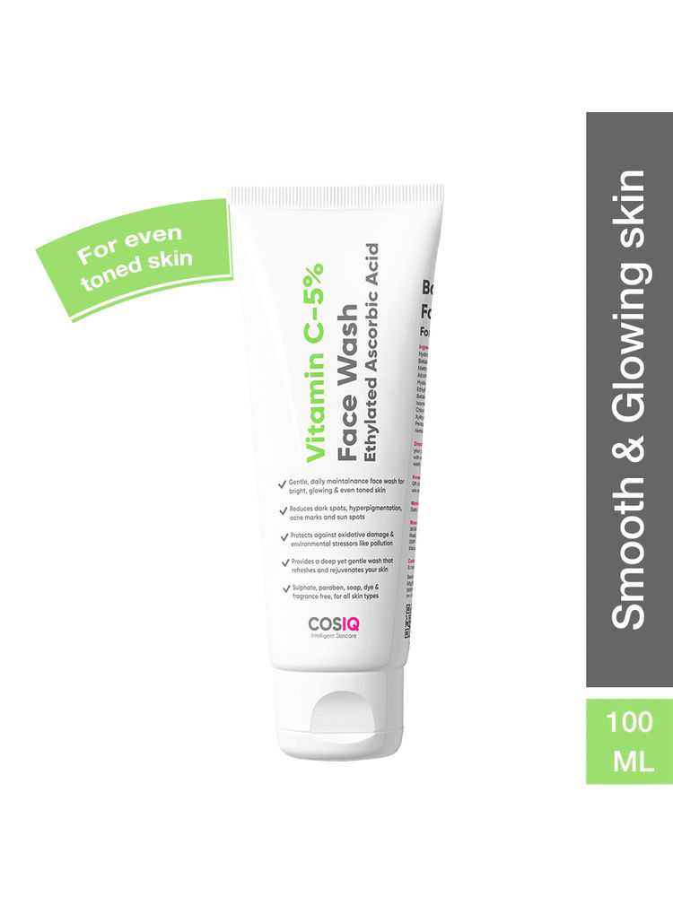 Cos-IQ Vitamin C-5% Brightening And Glow Face Wash-image-46
