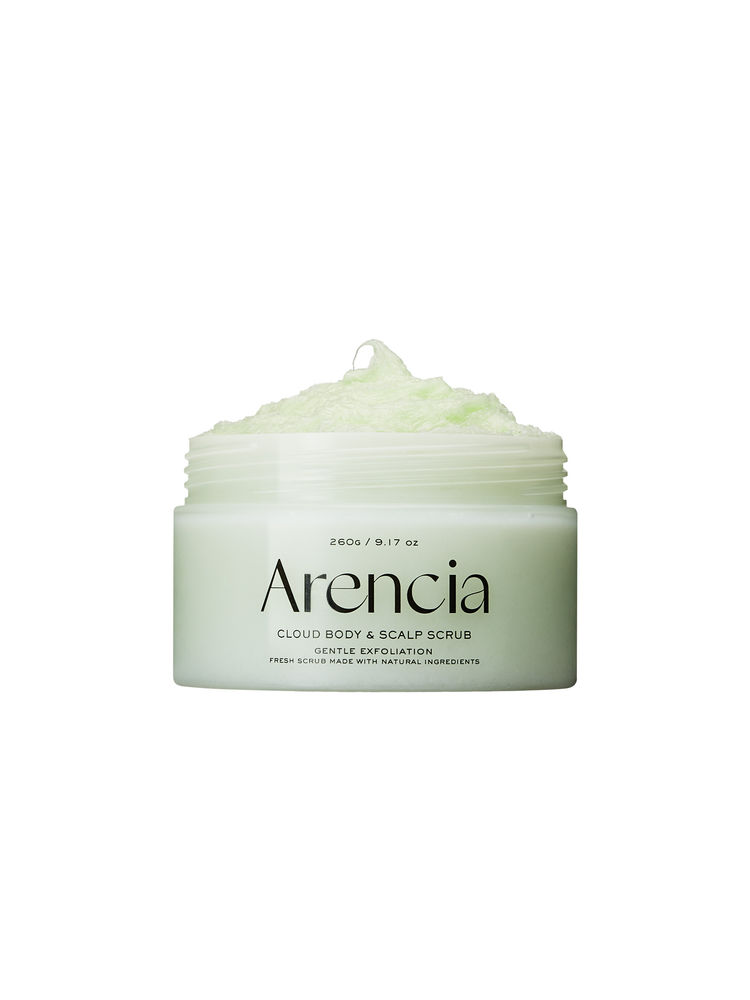Arencia Geranium & Primrose Fresh Cloud Body & Scalp Scrub-image-24