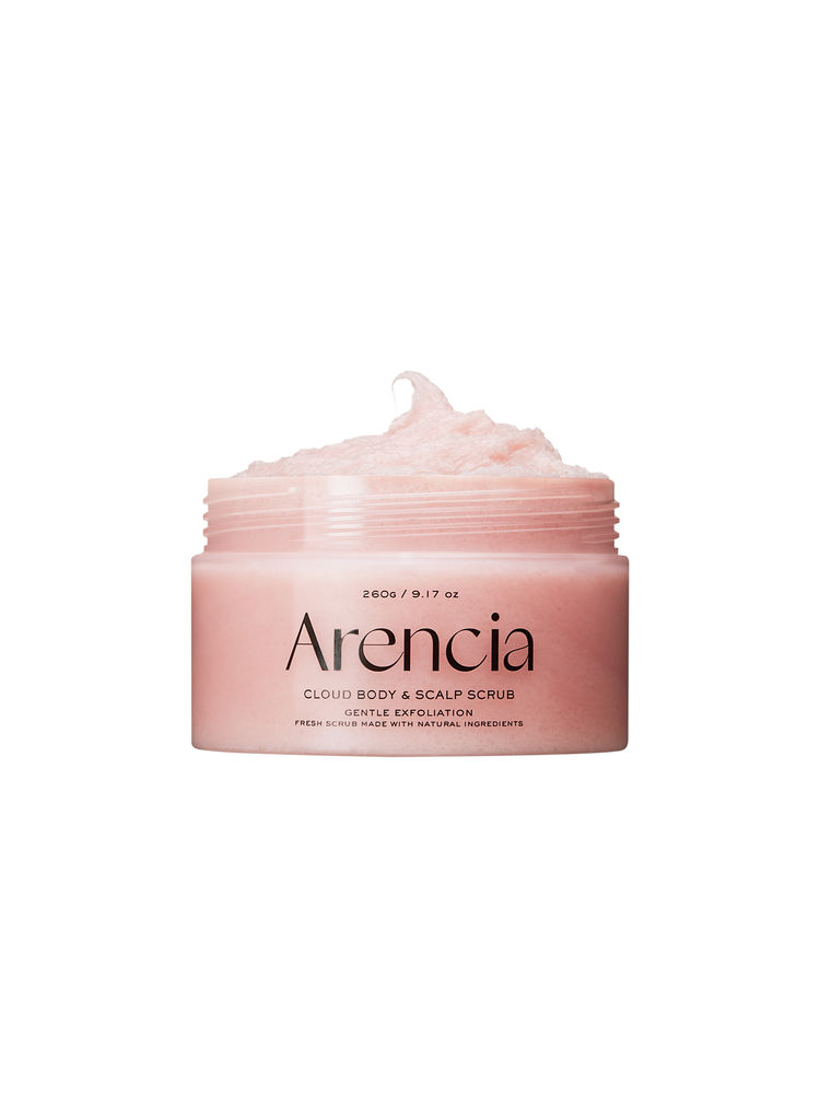 Arencia Lavender & Pear Fresh Cloud Body & Scalp Scrub-image-5