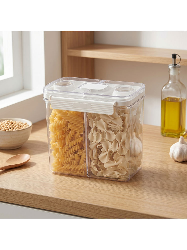 STOR Clear Dual Compartment Dry Food Storage Container-picture-14