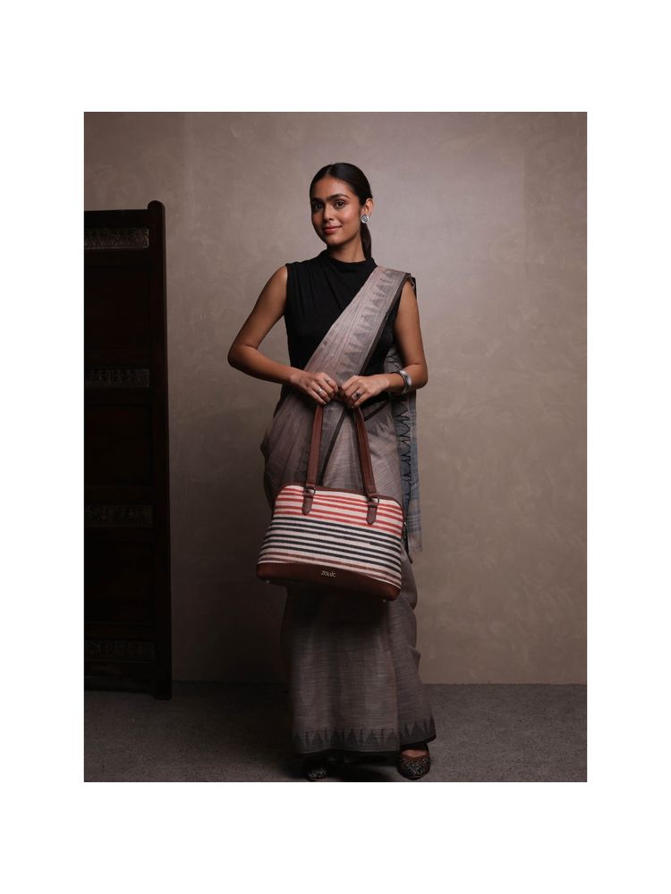 Zouk Qutub Stripes Carry All Work Bag-picture-27