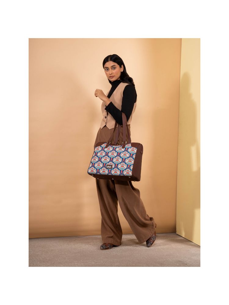 Zouk Kovil Blue Conference Office Tote Bag-picture-13