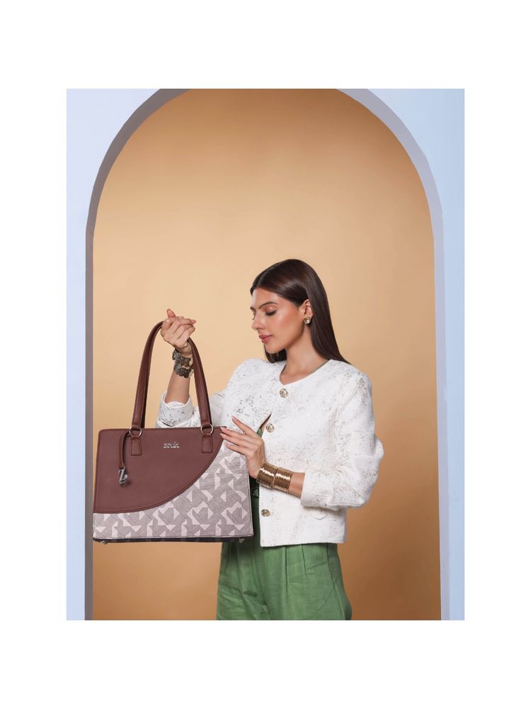 Zouk Aravalli Abstract Office Essential Shoulder Bag-picture-10