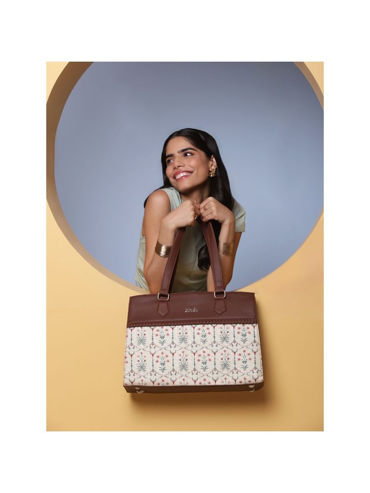 Zouk Taj Nakashi Statement Business Shoulder Bag-image-14