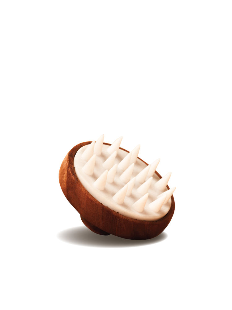 Sacred Grove Silicone Scalp Massager & Shampoo Brush To Boost Blood Circulation-picture-13
