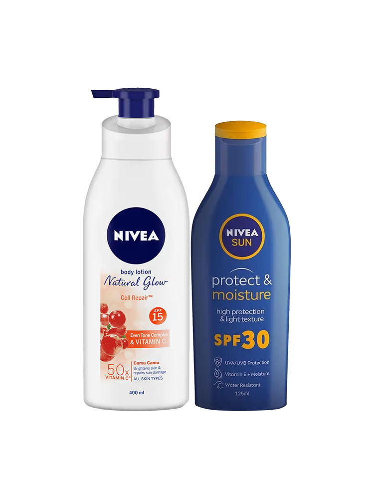 NIVEA Bestselling Sunscreens Duo - Body + Face Combo