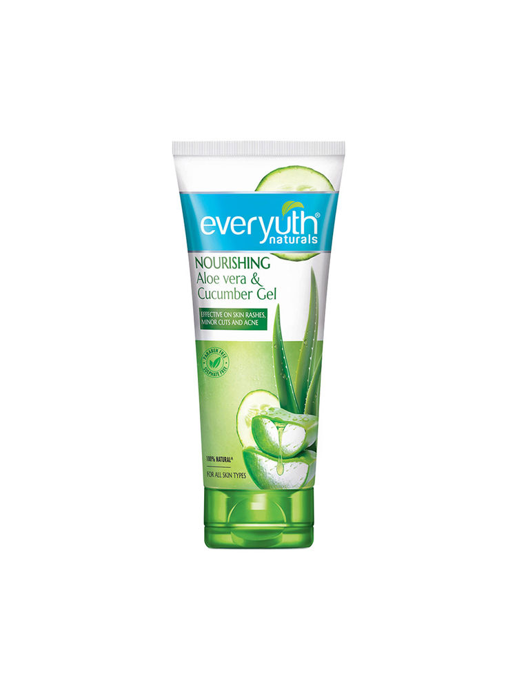 Everyuth Naturals Nourishing Aloe Vera & Cucumber Gel - Aloe Vera gel with Cucumber Extracts-picture-16