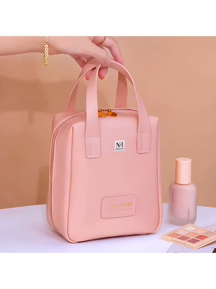 NFI Essentials Portable Makeup Pouch for Women (L)