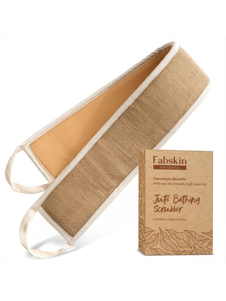 Fabskin Jute Body Back Scrubber Loofah For Bathing