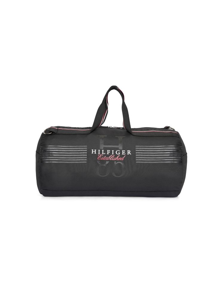 tommy hilfiger accessories Tommy Hilfiger Boone Duffel Gym Bag - Black with Detachable Strap-picture-21