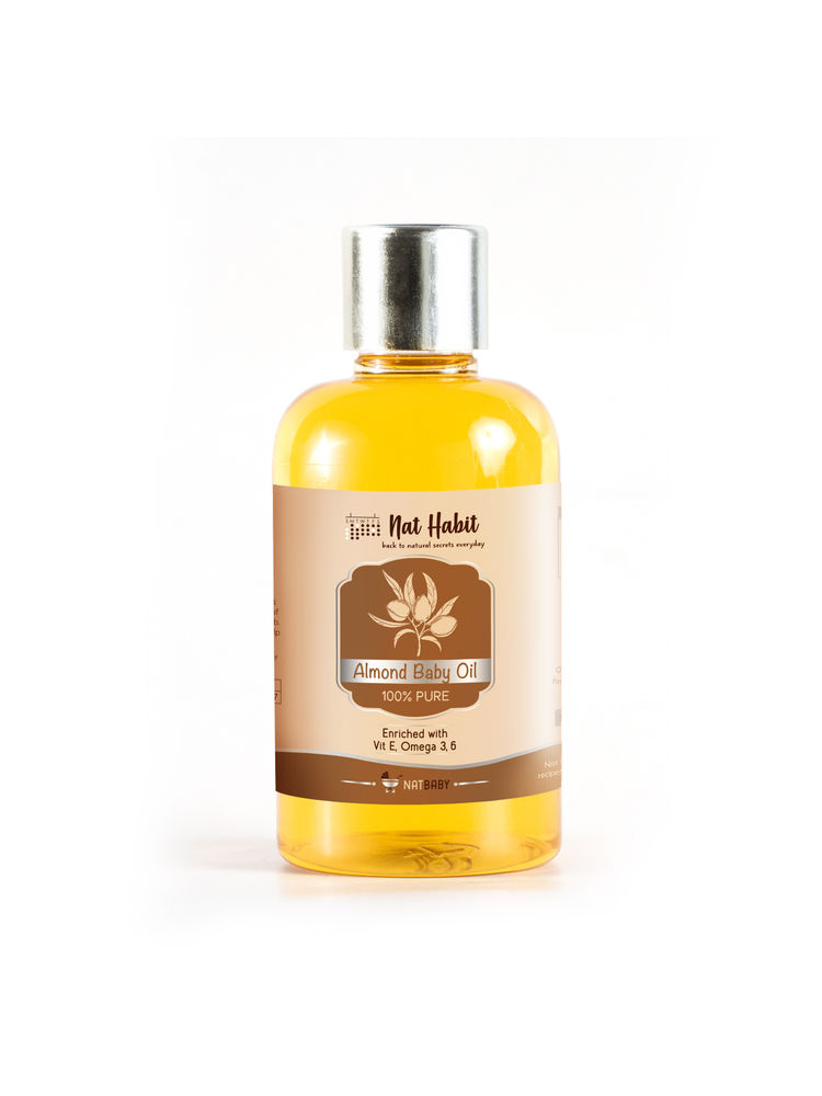 Nat Habit Pure Almond Baby Oil