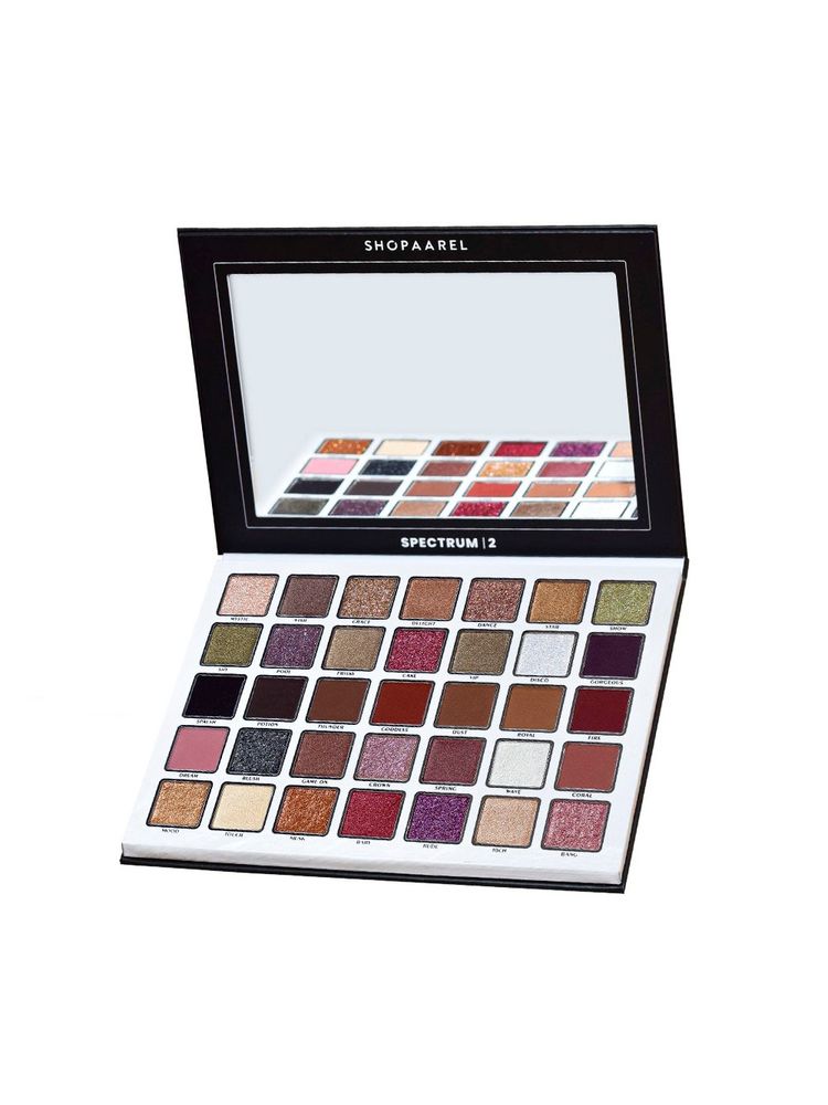 Shopaarel Spectrum-2 35 Color Eyeshadow Palette-image-12
