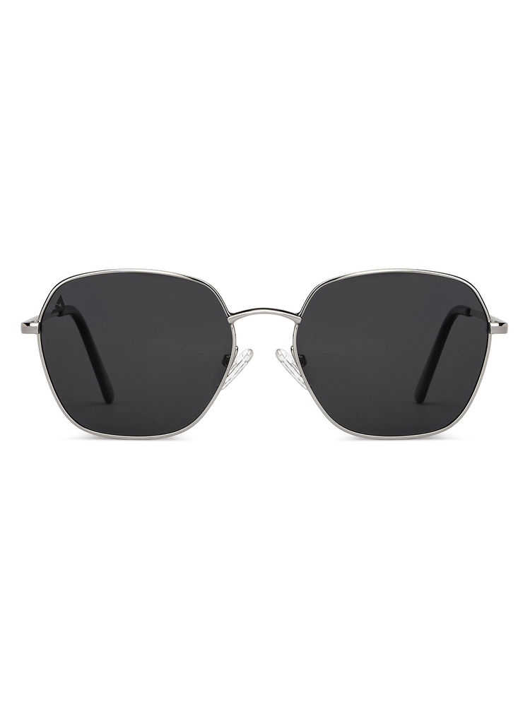 Vincent Chase by Lenskart Grey Oval Sunglasses-VC S14506-picture-5
