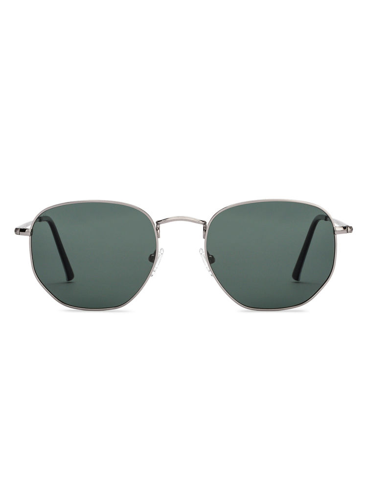Vincent Chase by Lenskart Silver Large Square Sunglasses With Cleaning Cloth And Hard Box-picture-11
