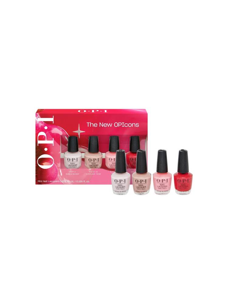 O.P.I The New Opicons Collection Nail Lacquer Mini Gift Pack Of 4 Nail Polish Set-picture-12
