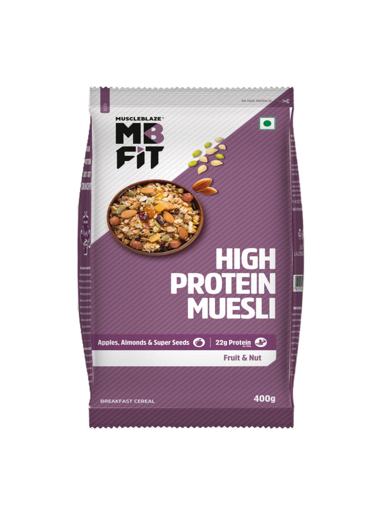 MuscleBlaze High Protein Muesli - Fruits & Nut-picture-26