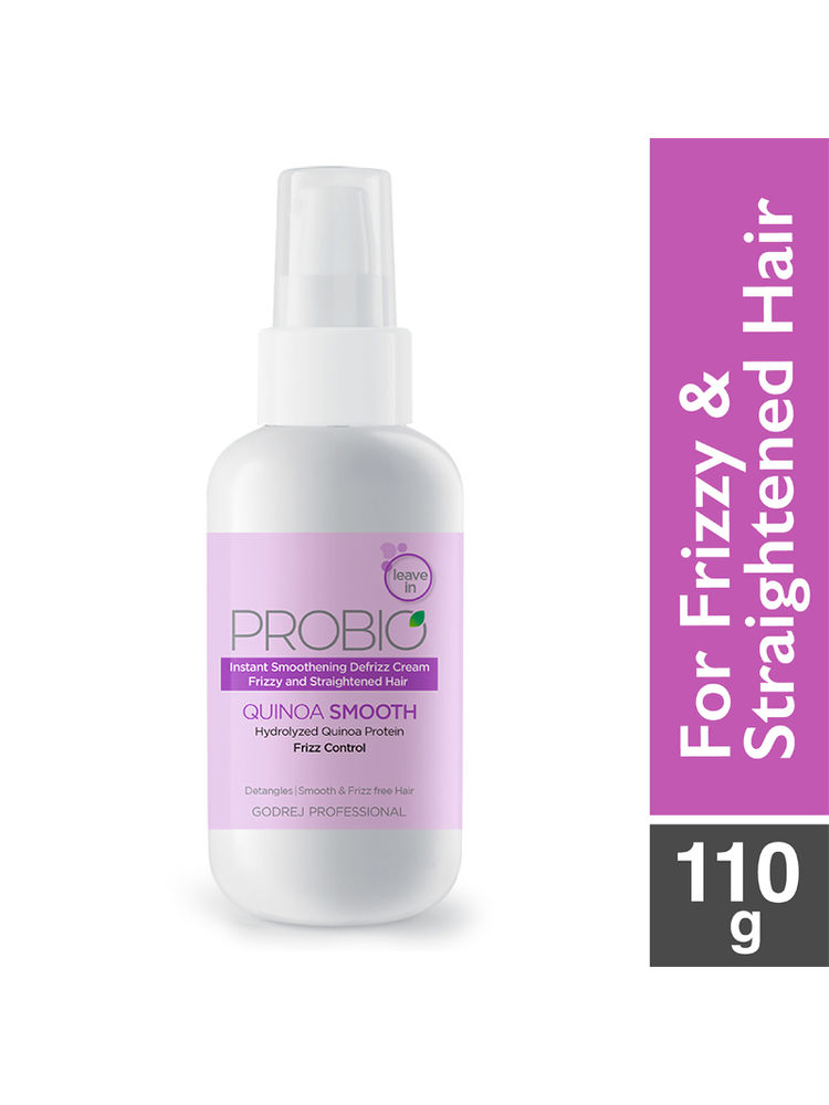 Godrej Professional De-Frizz Smooth Leave-in cream, with Quinoa Extracts, for Wavy to Curly Hair-image-34