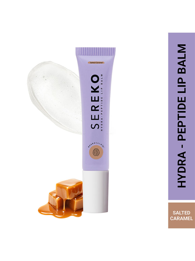 Sereko Hydra - Peptide Lip Balm, Clear, Enriched With Ceramides Barrier Repair Salted Caramel-image-28