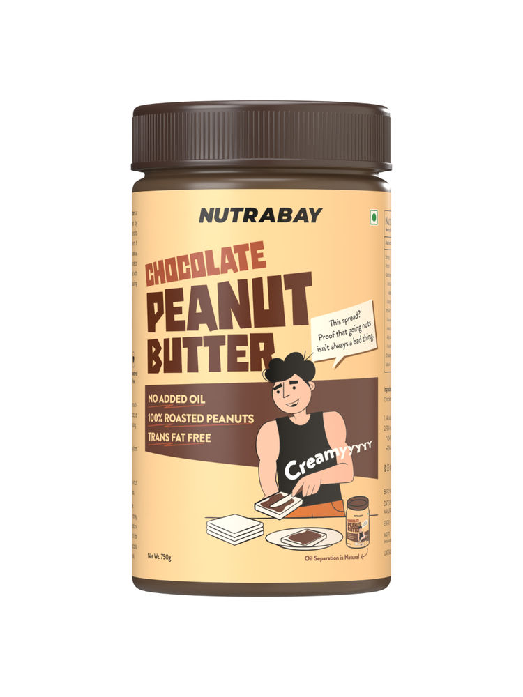 Nutrabay Foods Creamy Peanut Butter - Chocolate Intense Flavour