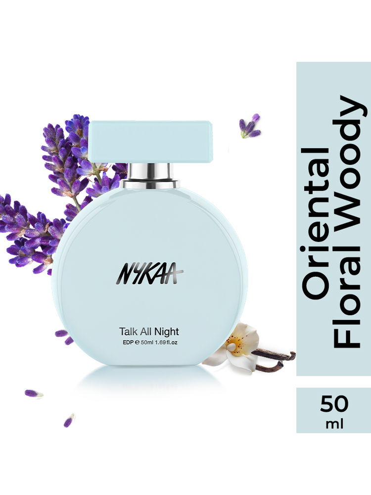 Nykaa Love Struck Talk All Night Floral Musky Perfume With Amber & Cedarwood For Women